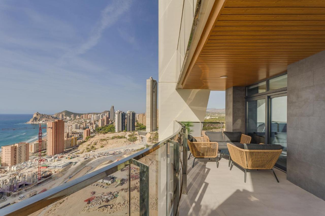 Sunset Waves Benidorm Sea Viewアパートメント エクステリア 写真