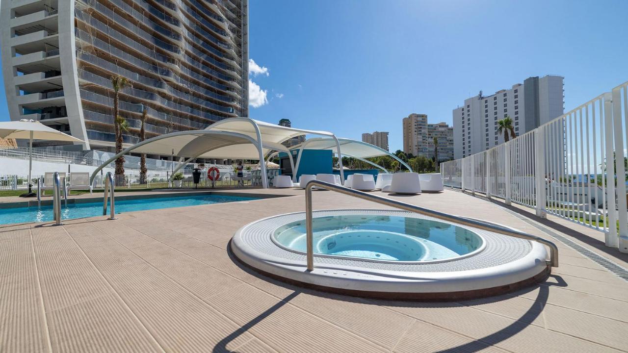 Sunset Waves Benidorm Sea Viewアパートメント エクステリア 写真