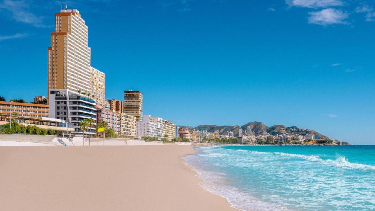 Sunset Waves Benidorm Sea Viewアパートメント エクステリア 写真