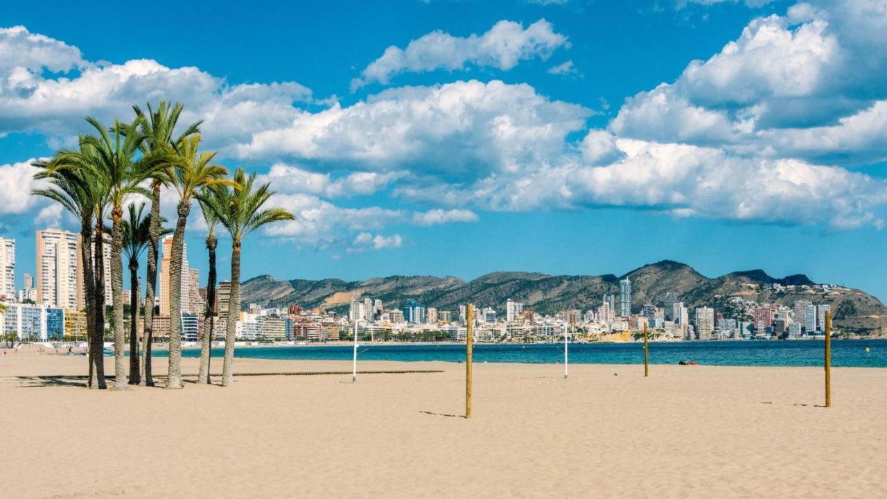 Sunset Waves Benidorm Sea Viewアパートメント エクステリア 写真